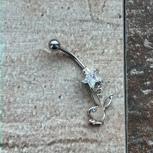 Never worn Play bunny belly ring